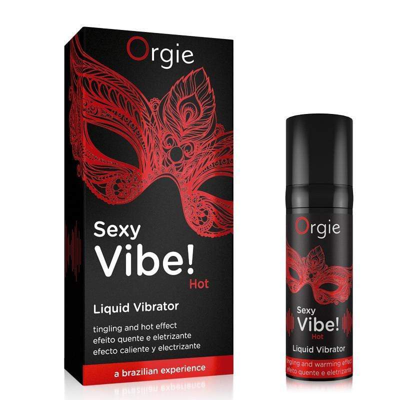 Orgie - Sexy Vibe Liquid Vibrator Gel Tingling Hot Effect 15ml - Warming Lube Durio.sg