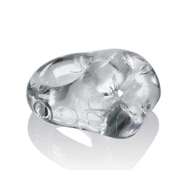 Oxballs - 360 Cock Ring and Ballsling Cock Sleeve (Clear) - Cock Sleeves (Non Vibration) Durio.sg