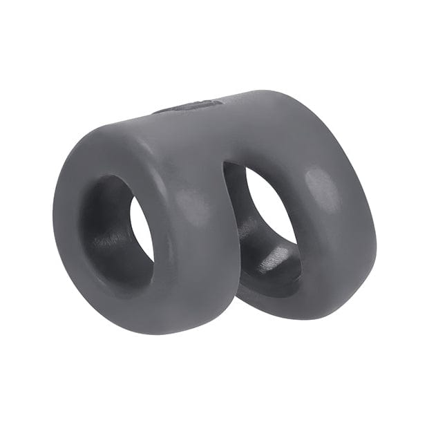 Oxballs - Huj Hunky Junk Connect Cock Ring with Balltugger (Stone) - Silicone Cock Ring (Non Vibration) Durio.sg