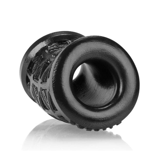 Oxballs - Morph Ball Stretcher Cock Sleeve (Black) - Cock Sleeves (Non Vibration) Durio.sg