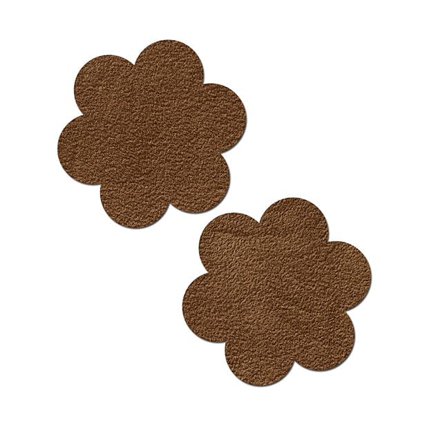 Pastease - Basic Daisy Pasties Nipple Covers O/S (Brown) - Nipple Covers Durio.sg