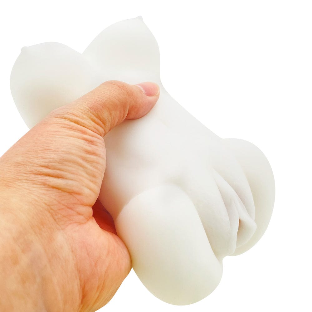 Peach Toys - 22 Hand Too To Hand Onahole (White) - Masturbator Vagina (Non Vibration) Durio.sg