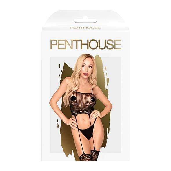Penthouse - Sex Dealer Bodystocking Costume XL (Black) - Bodystockings Durio.sg