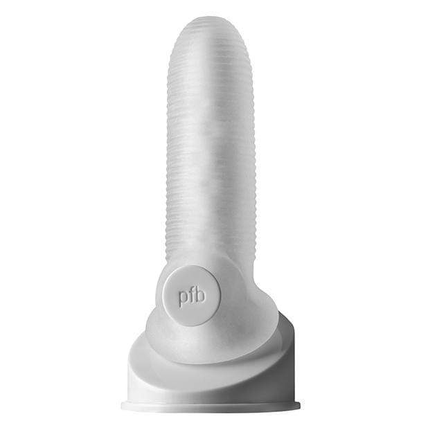 Perfect Fit - Fat Boy Micro Rib Sheath Cock Sleeve 5.5"(Clear) - Cock Sleeves (Non Vibration) Durio.sg