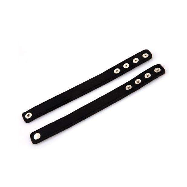 Perfect Fit - Neoprene Snap Cock Ring (Black) - Cock Ring (Non Vibration) Durio.sg