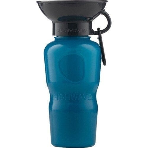 Pet Select - High Wave Auto Dog Mug Portable On the Go Pet Waterer Water Bottle - Blue Pet Water Bottle 4955303706936 Durio.sg