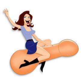 Pipedream - Bachelorette Party Favors Captain Pecker The Part Wrecker (Beige) - Bachelorette Party Novelties Durio.sg