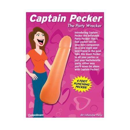 Pipedream - Bachelorette Party Favors Captain Pecker The Part Wrecker (Beige) - Bachelorette Party Novelties Durio.sg