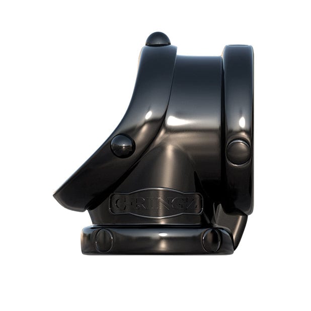 Pipedream - Fantasy C Ringz Rock Hard Cock Pipe (Black) - Rubber Cock Ring (Non Vibration) Durio.sg