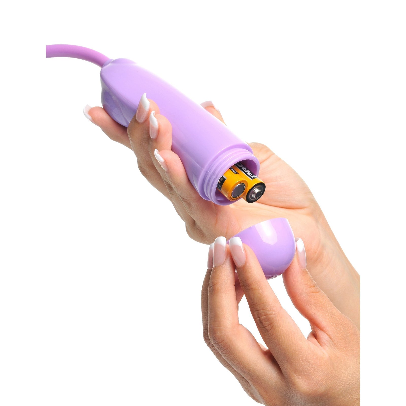 Pipedream - Fantasy For Her Butterfly Flutt-Her Clit Massager (Purple) - Clit Massager (Vibration) Non Rechargeable Durio.sg