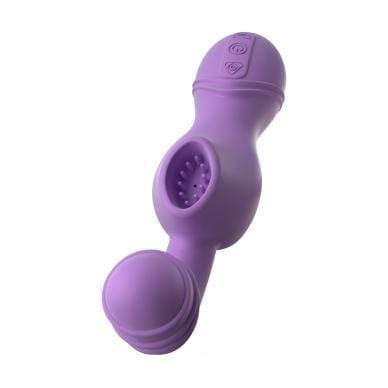 Pipedream - Fantasy For Her Tease n Please Her Clit Massager (Purple) - Clit Massager (Vibration) Rechargeable Durio.sg
