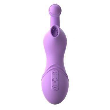 Pipedream - Fantasy For Her Tease n Please Her Clit Massager (Purple) - Clit Massager (Vibration) Rechargeable Durio.sg