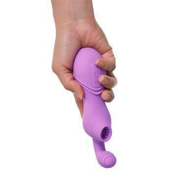 Pipedream - Fantasy For Her Tease n Please Her Clit Massager (Purple) - Clit Massager (Vibration) Rechargeable Durio.sg
