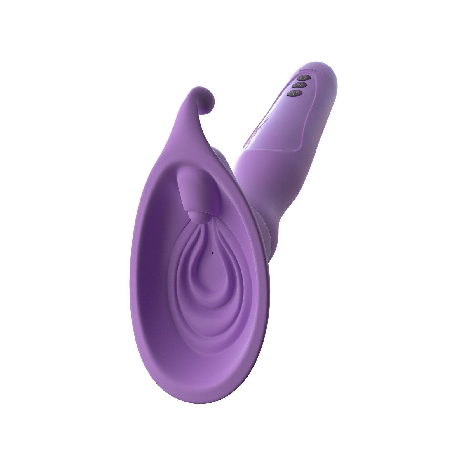 Pipedream - Fantasy For Her Vibrating Roto Suck-Her Clit Massager (Purple) - Clit Massager (Vibration) Rechargeable Durio.sg