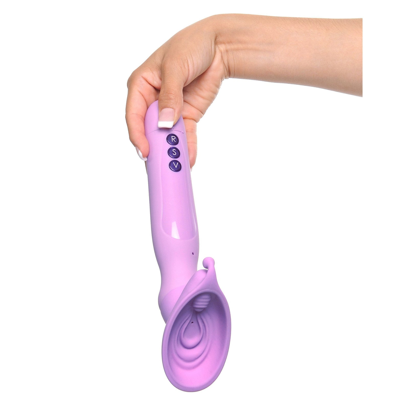 Pipedream - Fantasy For Her Vibrating Roto Suck-Her Clit Massager (Purple) - Clit Massager (Vibration) Rechargeable Durio.sg