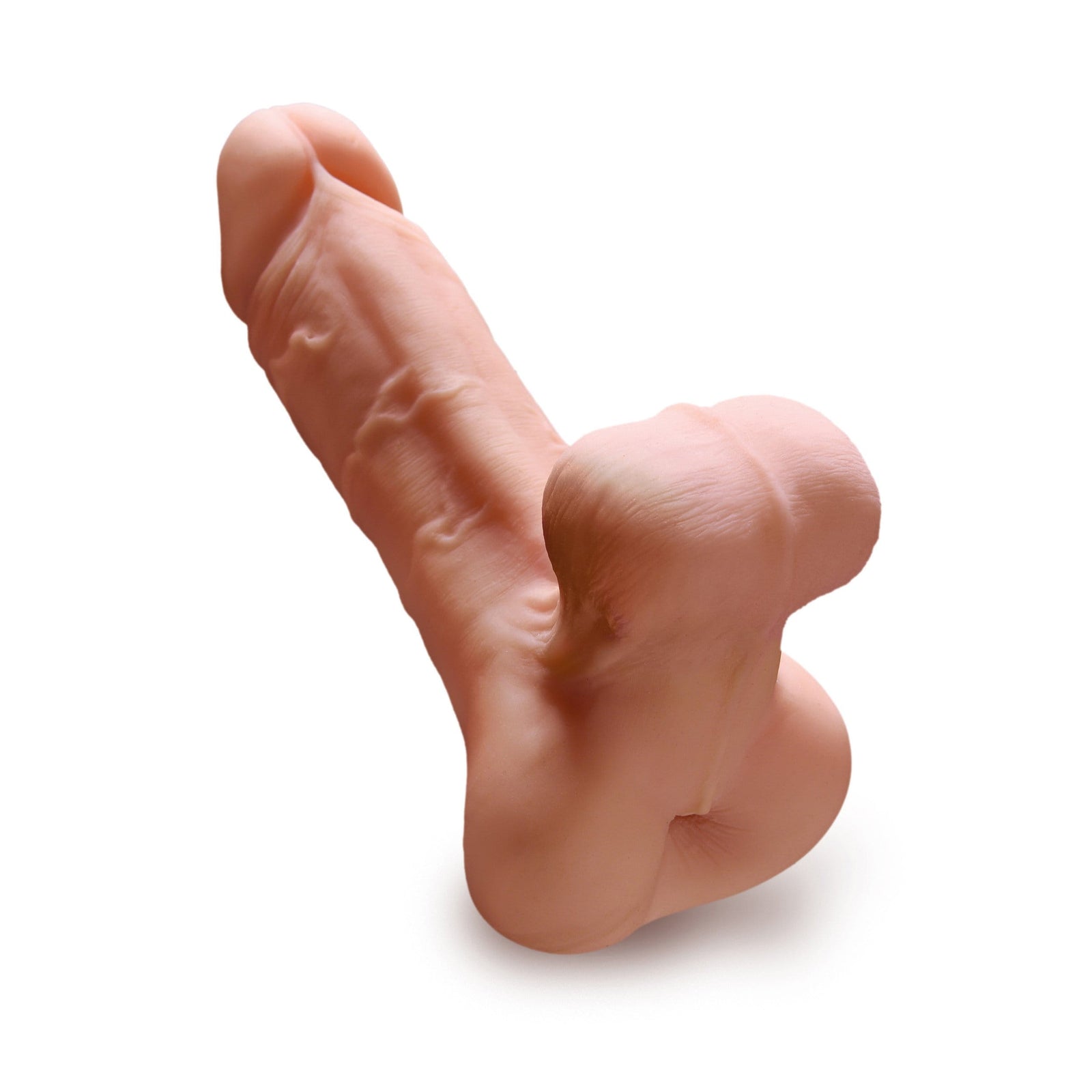 Pipedream - PDX Male Reach Around Stroker Gay Masturbator (Beige) - Realistic Gay Dildo w/o suction cup (Non Vibration) Durio.sg