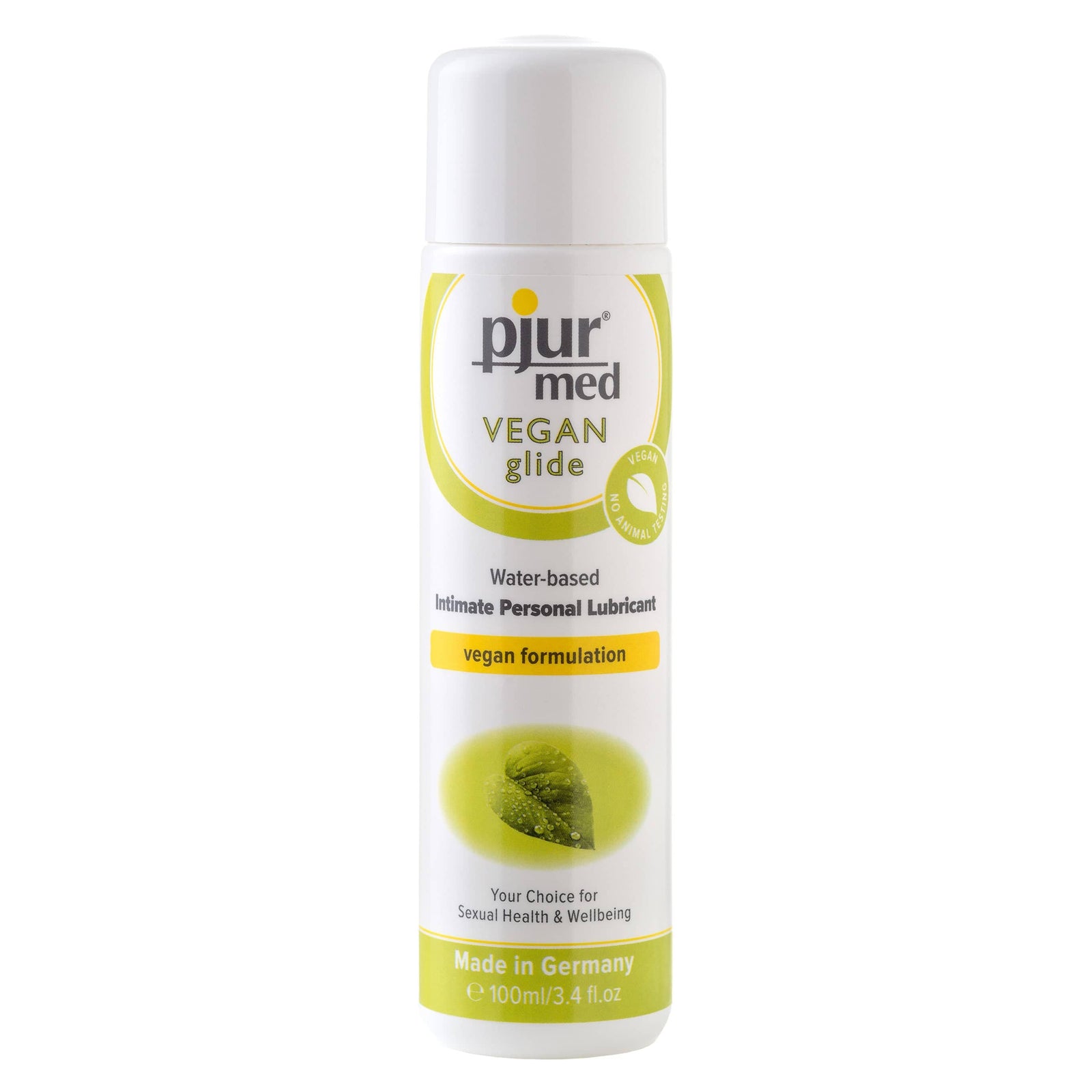 Pjur - Med Vegan Glide Water Based Intimate Personal Lubricant 100ml - Lube (Water Based) Durio.sg