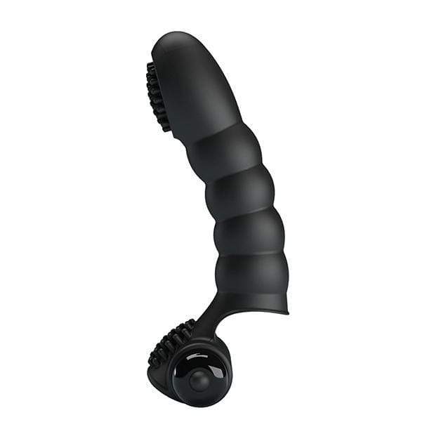 Pretty Love - Alexander Finger Vibrator (Black) - Clit Massager (Vibration) Non Rechargeable Durio.sg
