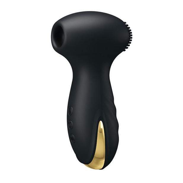 Pretty Love - Royal Pleasure Hammer Suction Vibrator (Black) - Clit Massager (Vibration) Rechargeable Durio.sg