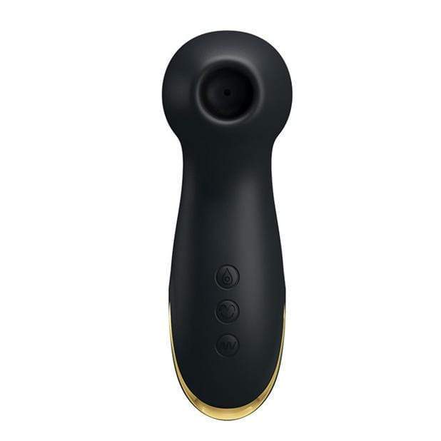Pretty Love - Royal Pleasure Hammer Suction Vibrator (Black) - Clit Massager (Vibration) Rechargeable Durio.sg