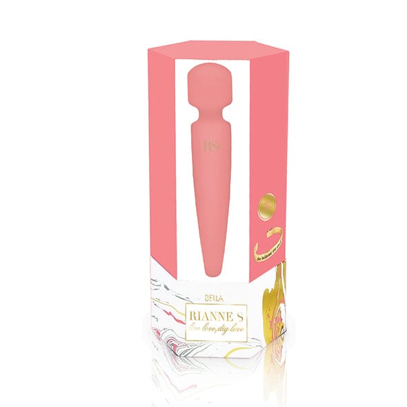 Rianne S - Essentials Bella Mini Body Wand Massager (Coral) - Wand Massagers (Vibration) Rechargeable Durio.sg