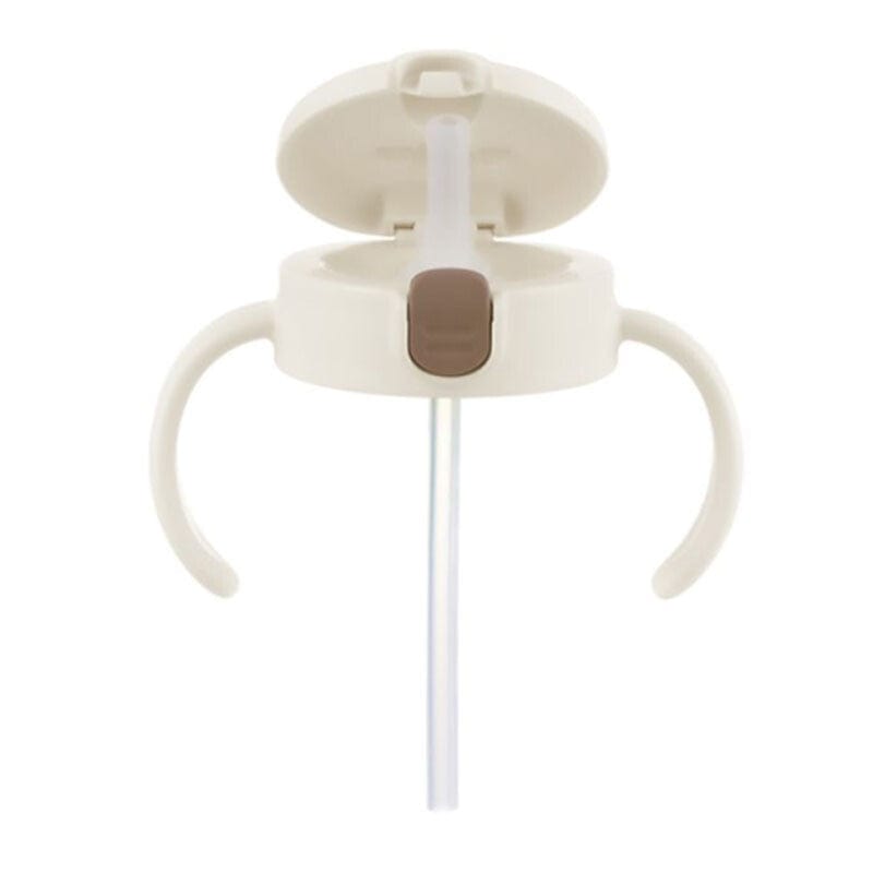 Richell - T.L.I Baby Training Bottle Mug Stage 2 Straw Top Replacement Spare Parts - Richell Baby Spare Parts Durio.sg