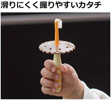 Richell - T.L.I Try Baby Toothbrush Set for Back Teeth (4 Pieces) - Baby Toothbrush Durio.sg