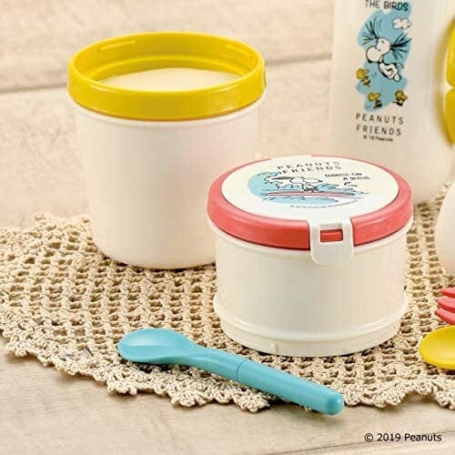 Richell - Vintage Snoopy Peanut Collection Baby Lunch Box Cool - Baby Lunch Box Durio.sg