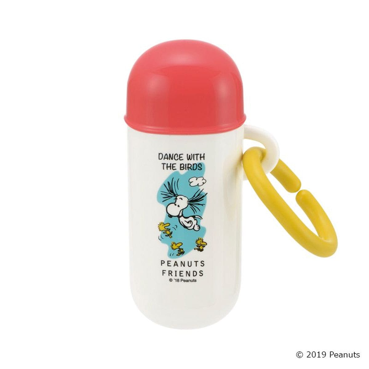 Richell - Vintage Snoopy Peanut Collection Baby Senbei Snack Case Tube - Baby Snack Box Durio.sg