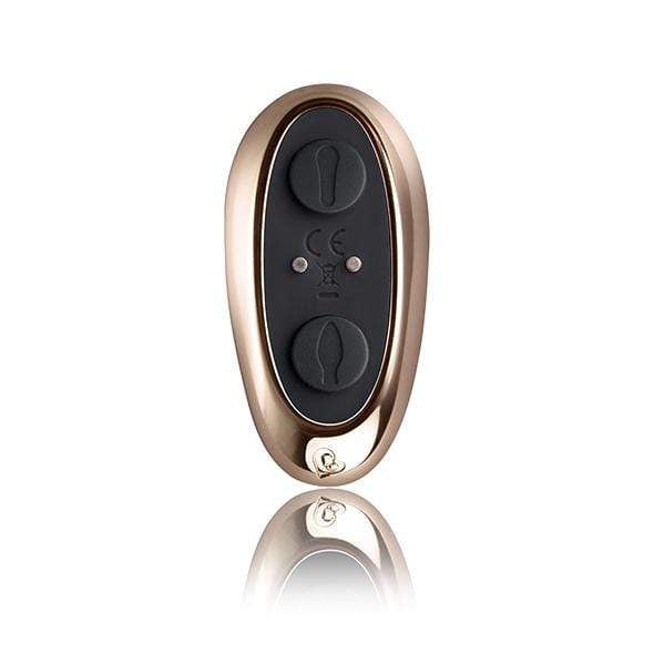 RocksOff - Cocktail Remote Control Dual Motored Couple's Toy (Black) - Couple's Massager (Vibration) Rechargeable Durio.sg