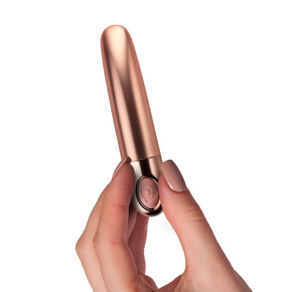 Rocksoff - Ellipse Sensual Harmony Bullet Vibrator (Metallic Dusk Pink) - Bullet (Vibration) Non Rechargeable Durio.sg