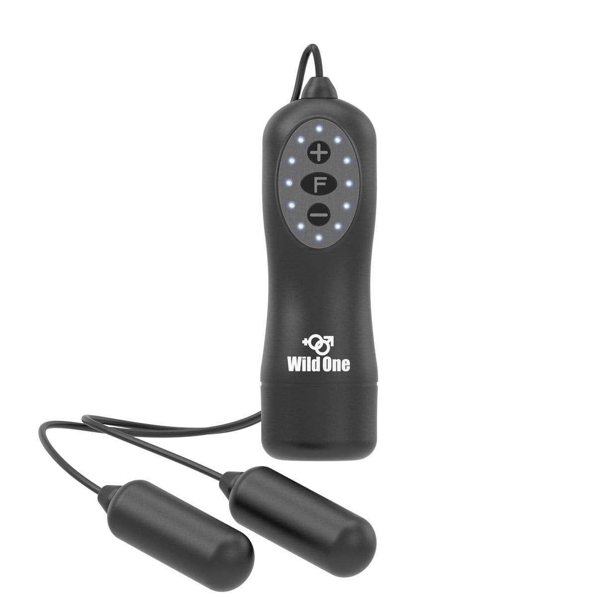SSI Japan - Kuro Roter Duo Mini Bullet Egg Massager (Black) - Wired Remote Control Egg (Vibration) Non Rechargeable Durio.sg