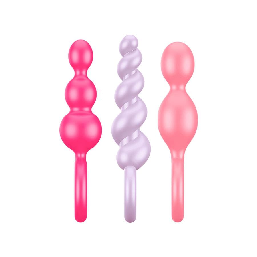 Satisfyer - Booty Call Anal Beads (Multi Colour) - Anal Beads (Non Vibration) Durio.sg
