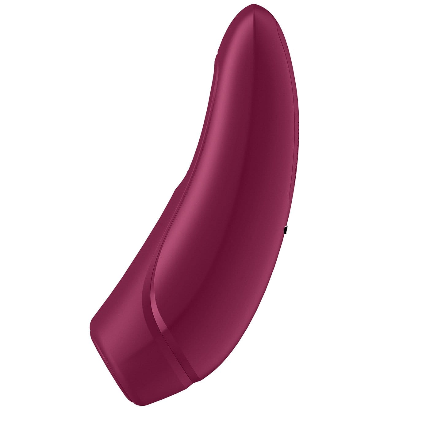 Satisfyer - Curvy 1+ App-Controlled Air Pulse Stimulator Vibrator (Rose Red) - Clit Massager (Vibration) Rechargeable Durio.sg