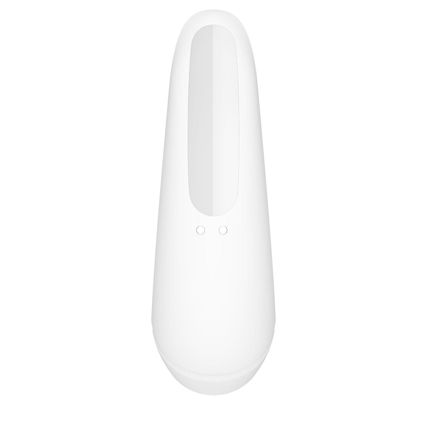 Satisfyer - Curvy 1+ App-Controlled Air Pulse Stimulator Vibrator (White) - Clit Massager (Vibration) Rechargeable Durio.sg