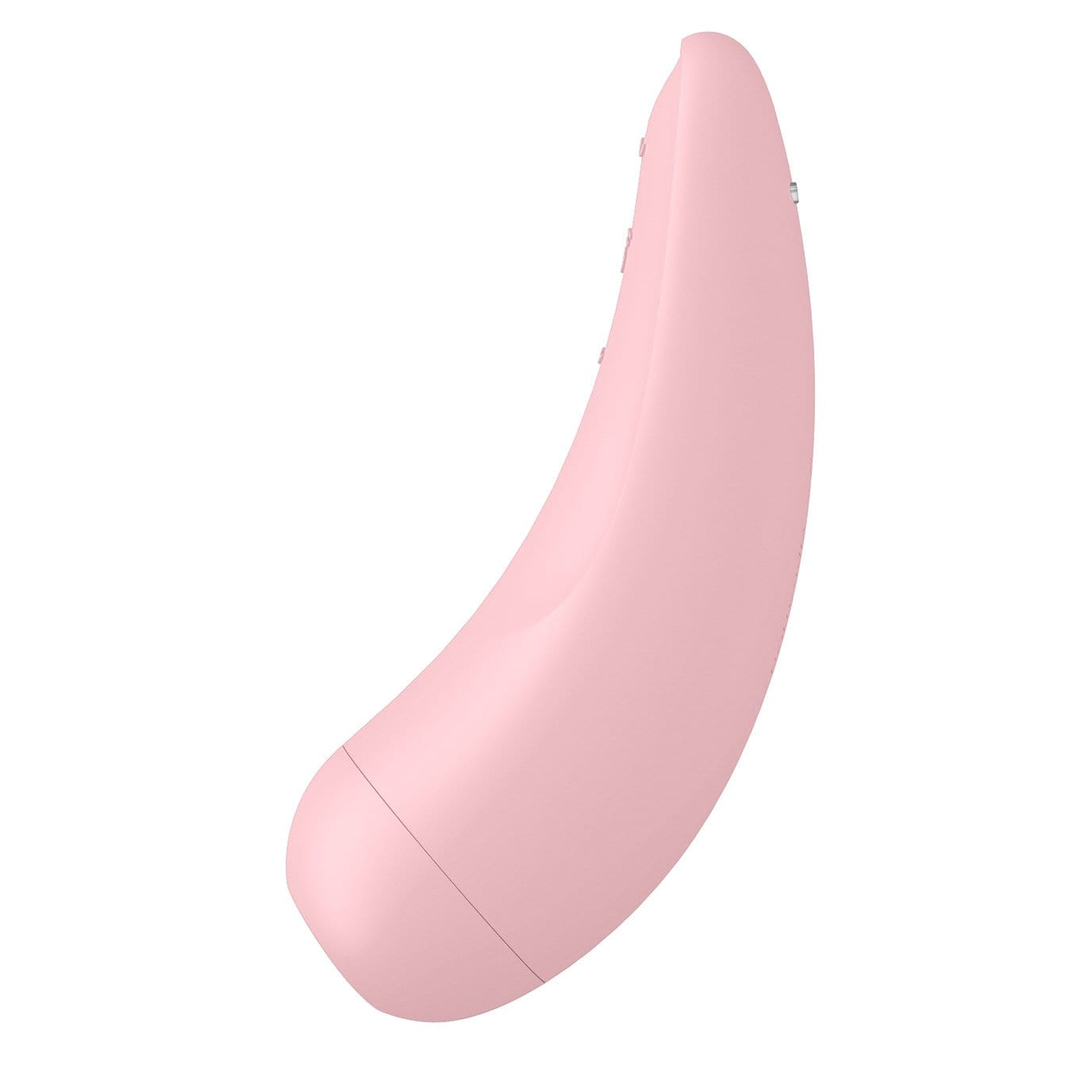 Satisfyer - Curvy 2+ App-Controlled Air Pulse Stimulator Vibrator (Pink) - Clit Massager (Vibration) Rechargeable Durio.sg
