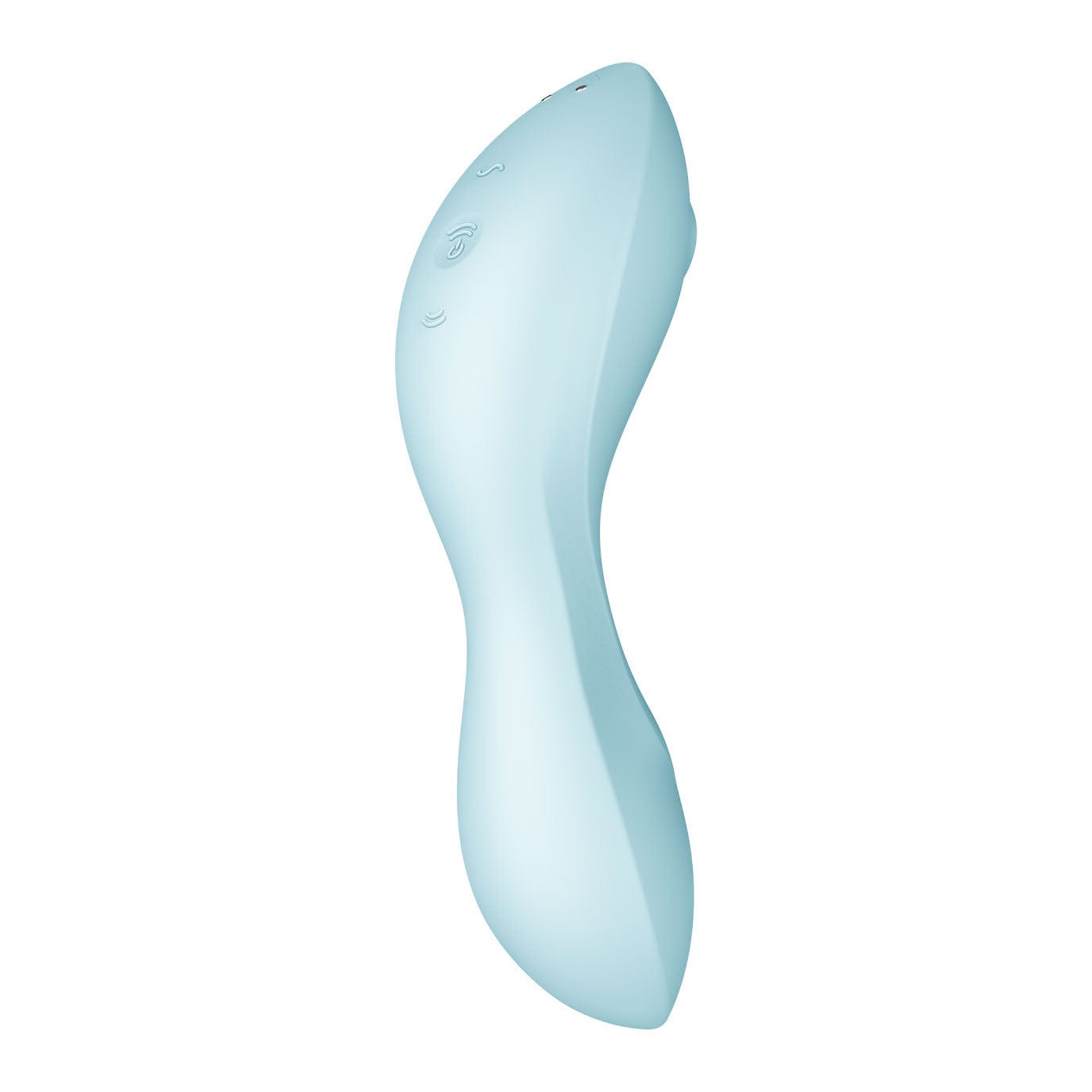 Satisfyer - Curvy App-Controlled Trinity 5 Clitoral Air Stimulator Vibrator (Light Blue) - Clit Massager (Vibration) Rechargeable Durio.sg