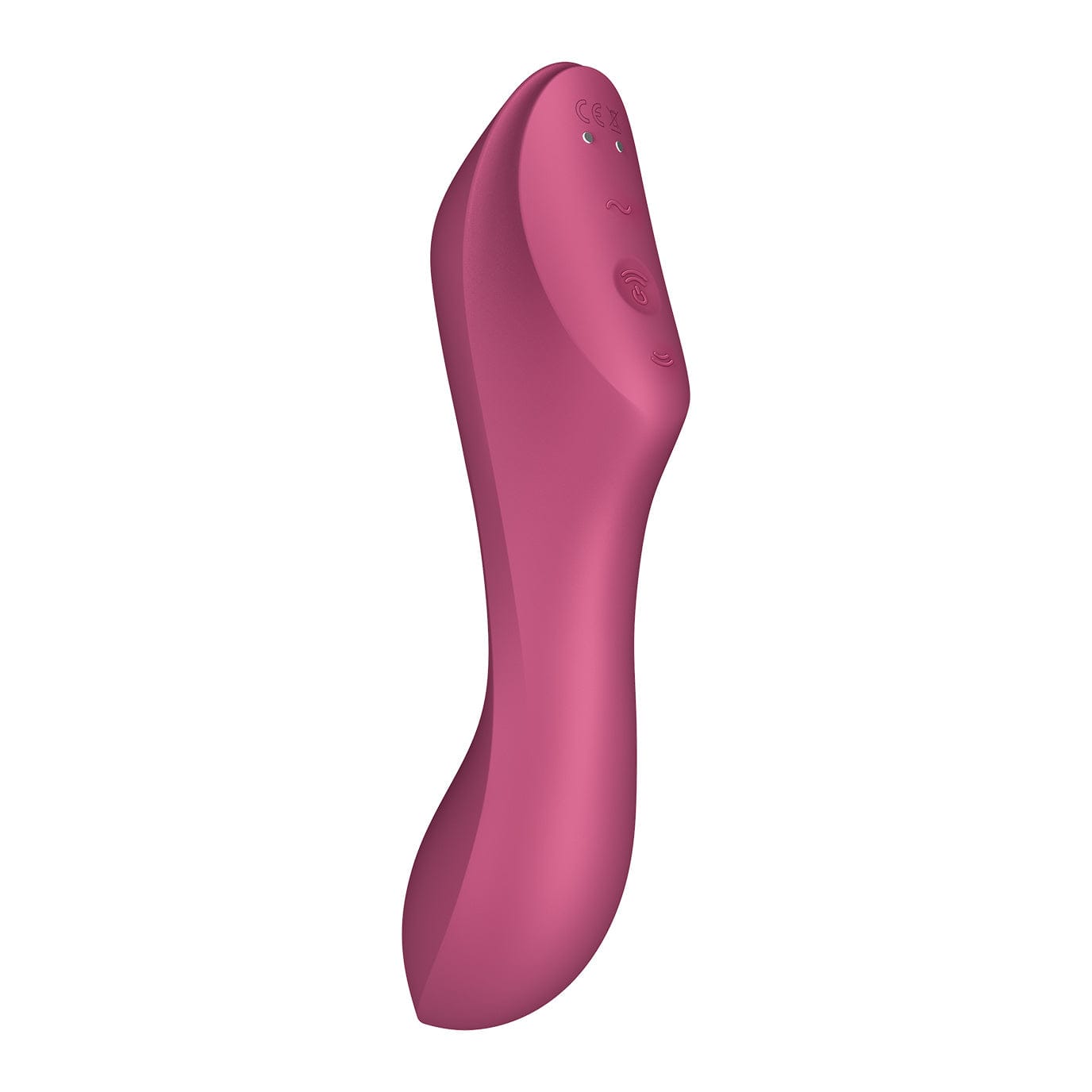 Satisfyer - Curvy Trinity 3 Insertable G-Spot Clitoral Air Stimulator Vibrator (Pink) - G Spot Dildo (Vibration) Rechargeable Durio.sg