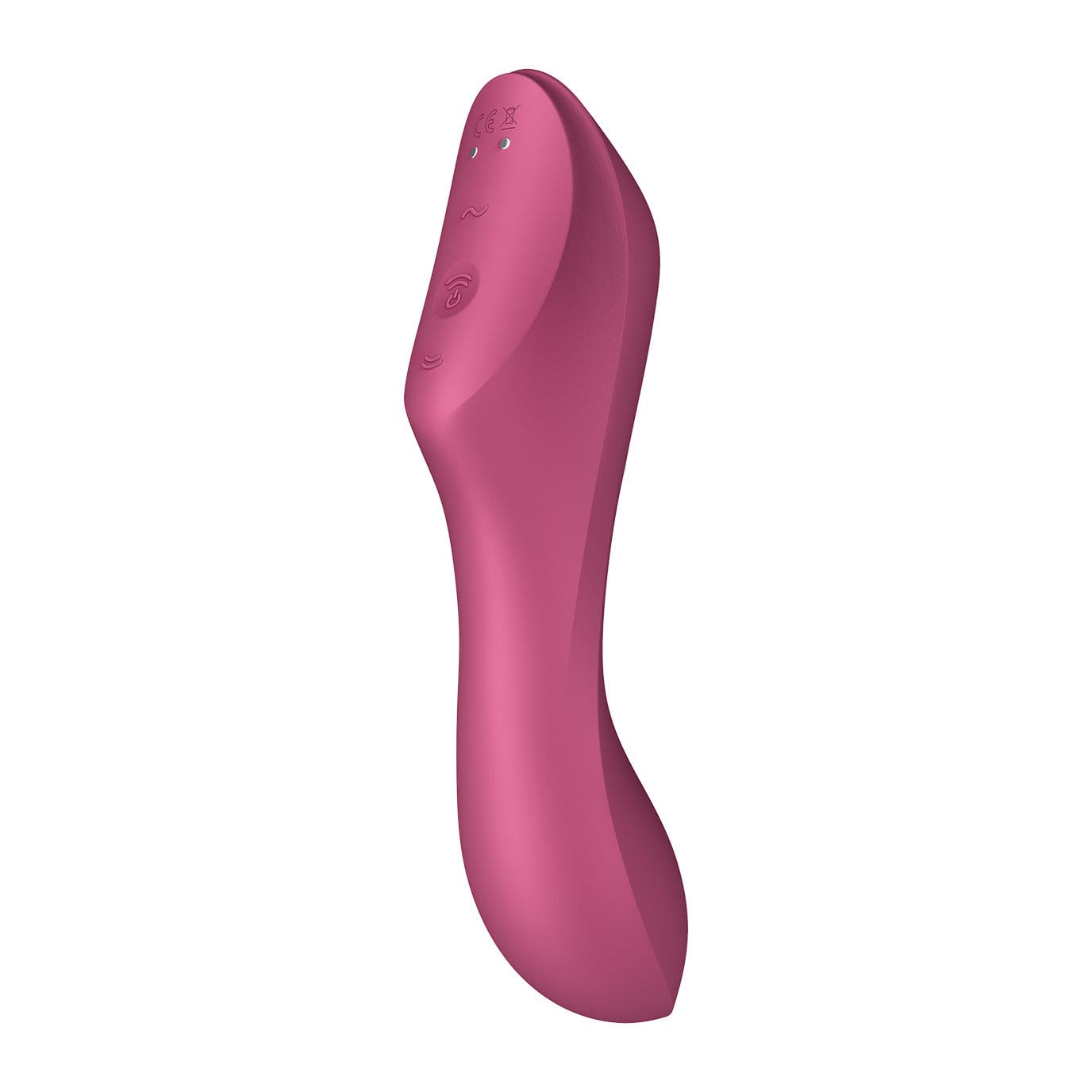 Satisfyer - Curvy Trinity 3 Insertable G-Spot Clitoral Air Stimulator Vibrator (Pink) - G Spot Dildo (Vibration) Rechargeable Durio.sg