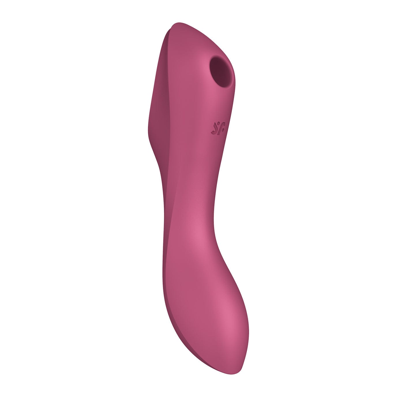 Satisfyer - Curvy Trinity 3 Insertable G-Spot Clitoral Air Stimulator Vibrator (Pink) - G Spot Dildo (Vibration) Rechargeable Durio.sg