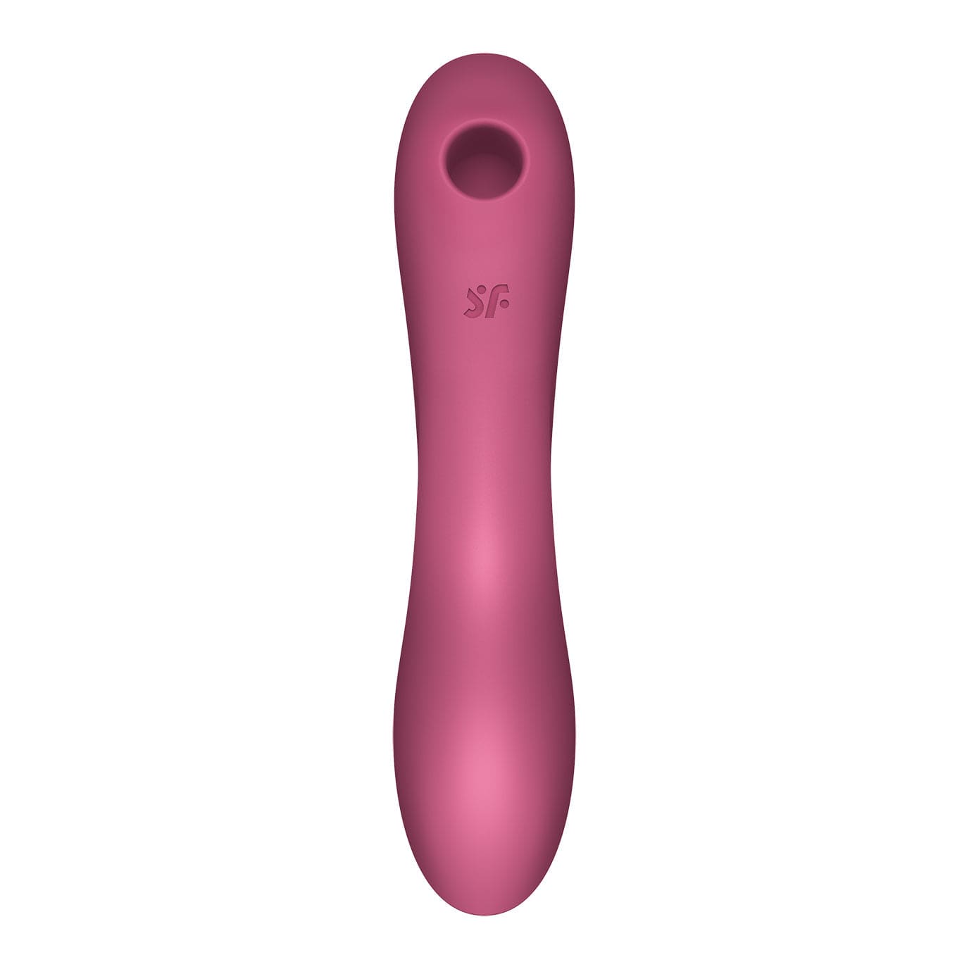 Satisfyer - Curvy Trinity 3 Insertable G-Spot Clitoral Air Stimulator Vibrator (Pink) - G Spot Dildo (Vibration) Rechargeable Durio.sg