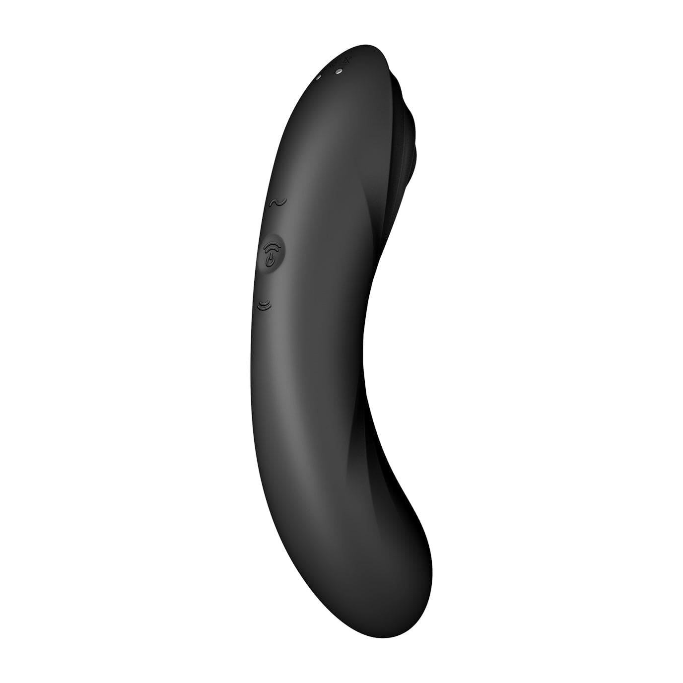 Satisfyer - Curvy Trinity 4 Insertable G-Spot Clitoral Air Stimulator Vibrator (Black) - G Spot Dildo (Vibration) Rechargeable Durio.sg