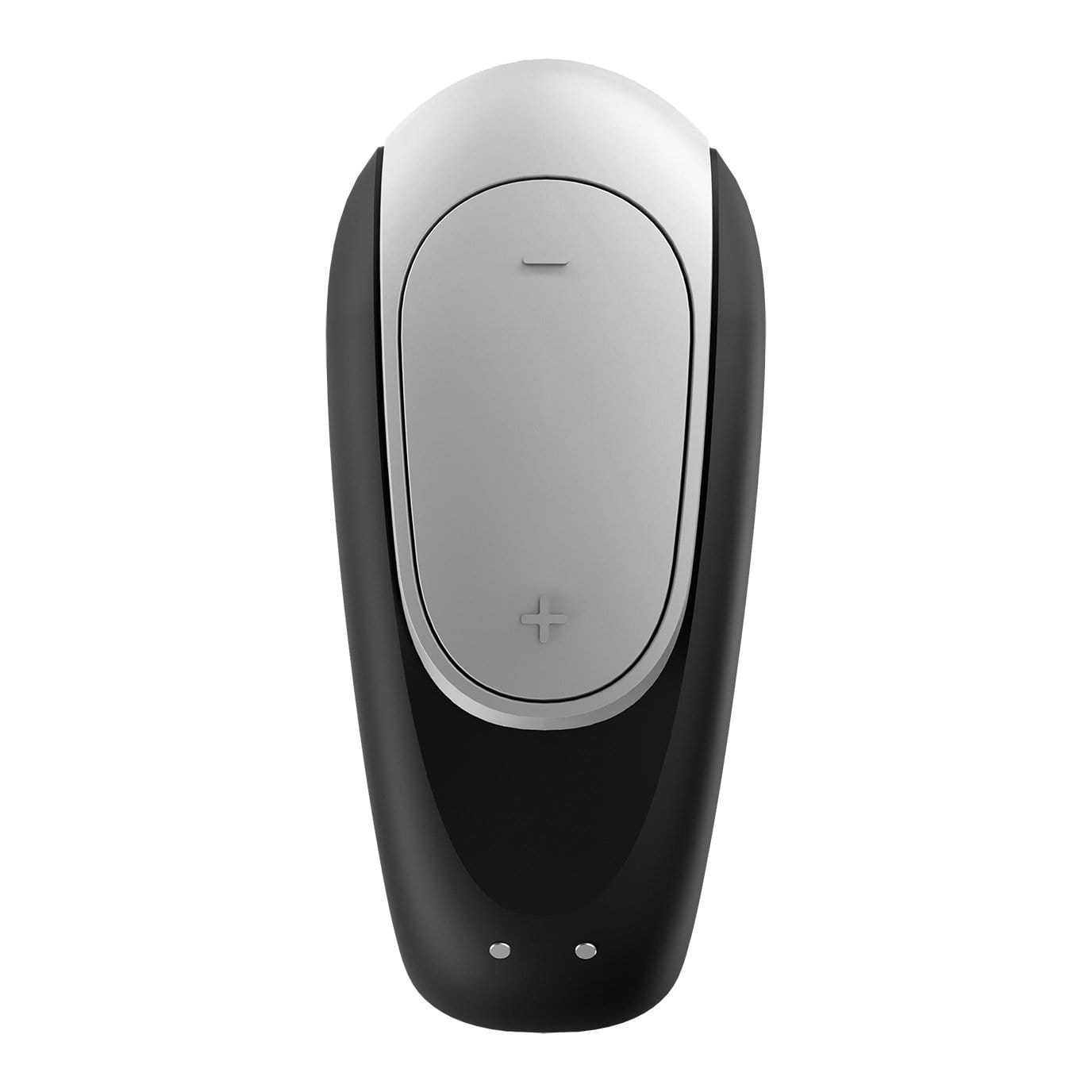 Satisfyer - Double Fun App-Controlled Couple's Vibrator with Remote Control (Black) - Remote Control Couple's Massager (Vibration) Rechargeable Durio.sg