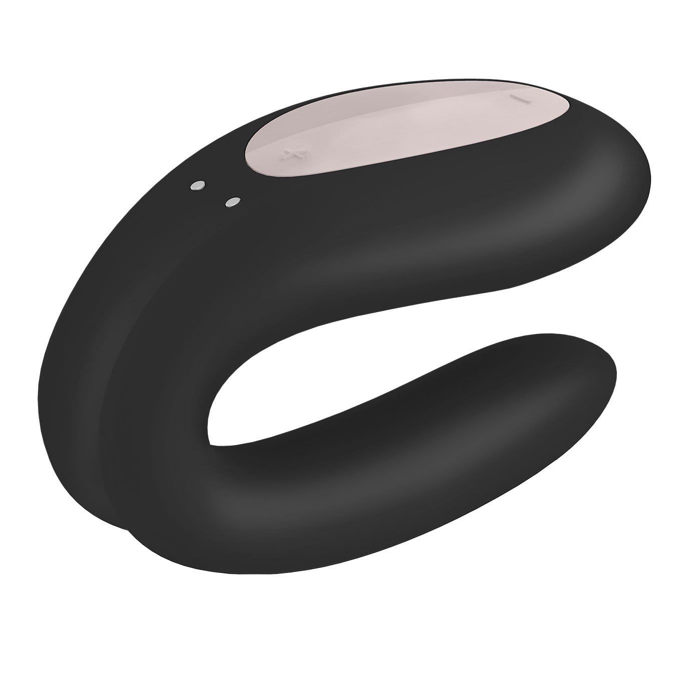 Satisfyer - Double Joy App-Controlled Partner Vibrator (Black) - Couple's Massager (Vibration) Rechargeable Durio.sg