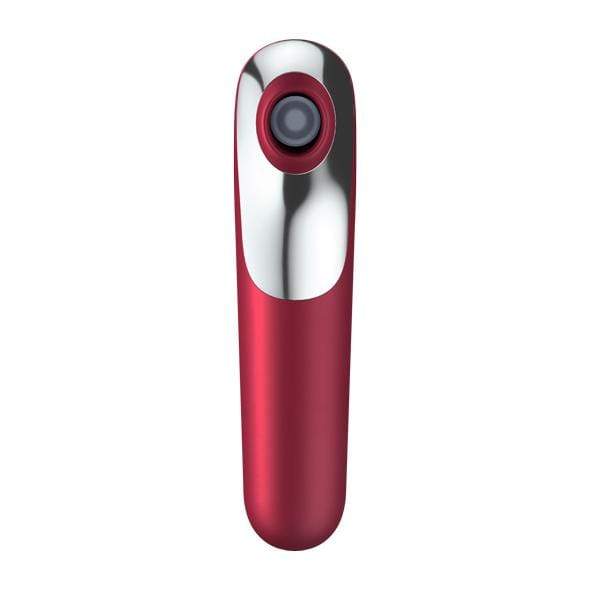 Satisfyer - Dual Love App-Controlled Clitoral Air Stimulator Vibrator (Red) - Clit Massager (Vibration) Rechargeable Durio.sg