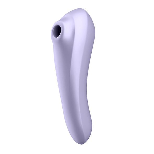 Satisfyer - Dual Pleasure App-Controlled Clitoral Air Stimulator Vibrator (Mauve) - Clit Massager (Vibration) Rechargeable Durio.sg