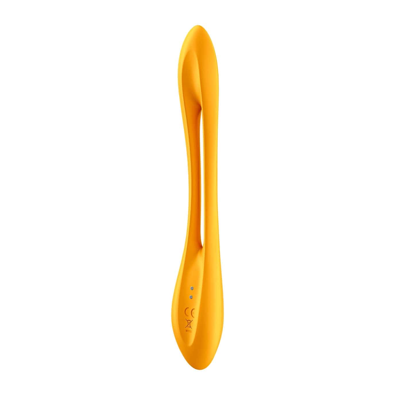 Satisfyer - Elastic Joy Flexible Multi Vibrator (Dark Yellow) - G Spot Dildo (Vibration) Rechargeable Durio.sg