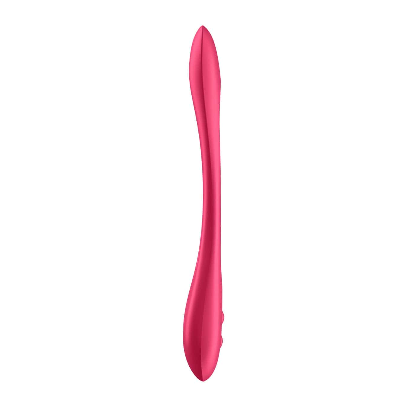 Satisfyer - Elastic Joy Flexible Multi Vibrator (Red) - G Spot Dildo (Vibration) Rechargeable Durio.sg