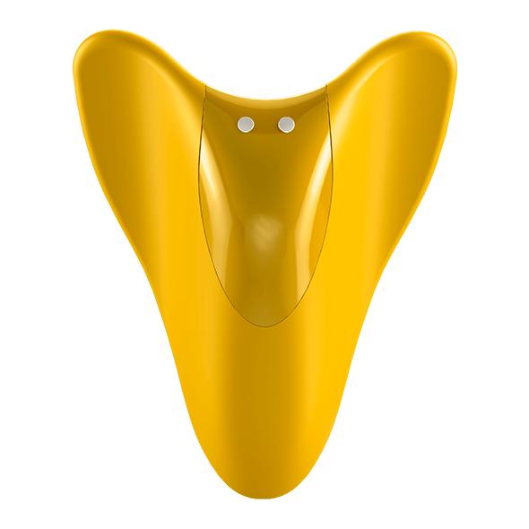 Satisfyer - High Fly Finger Vibrator (Yellow) - Clit Massager (Vibration) Rechargeable Durio.sg