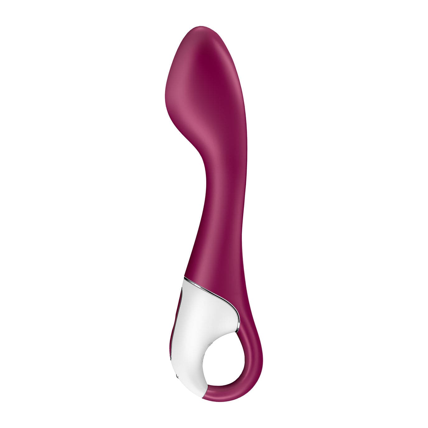 Satisfyer - Hot Spot Heated G Spot Vibrator (Pink) - G Spot Dildo (Vibration) Rechargeable Durio.sg